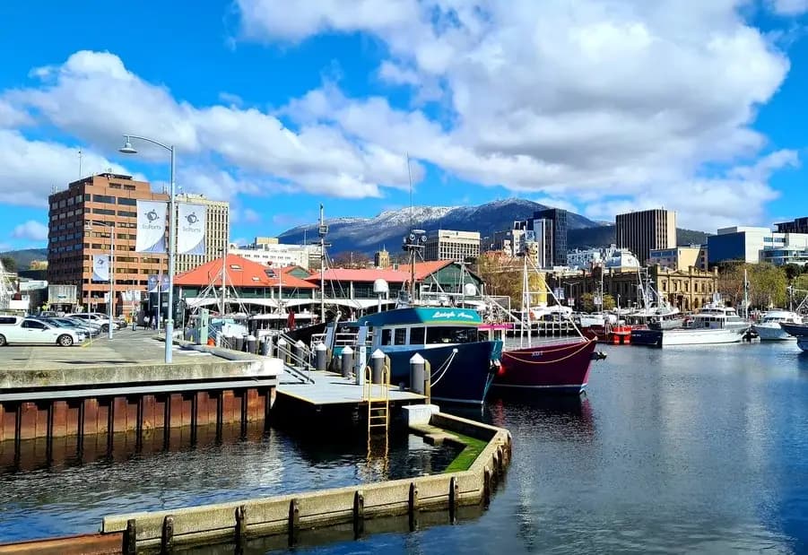 Tasmania cityscape