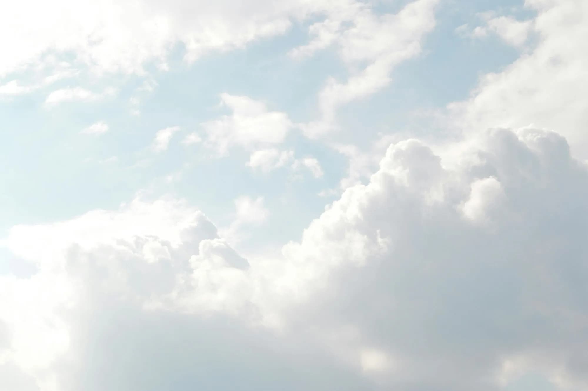 Sky background overlay