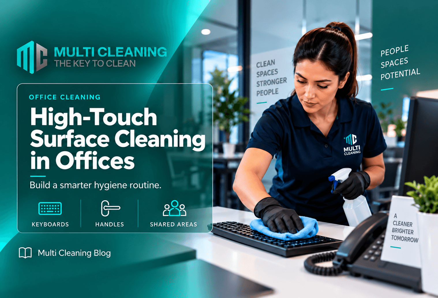 High-Touch Surface Cleaning in Offices: Building a Smarter Hygiene Routine