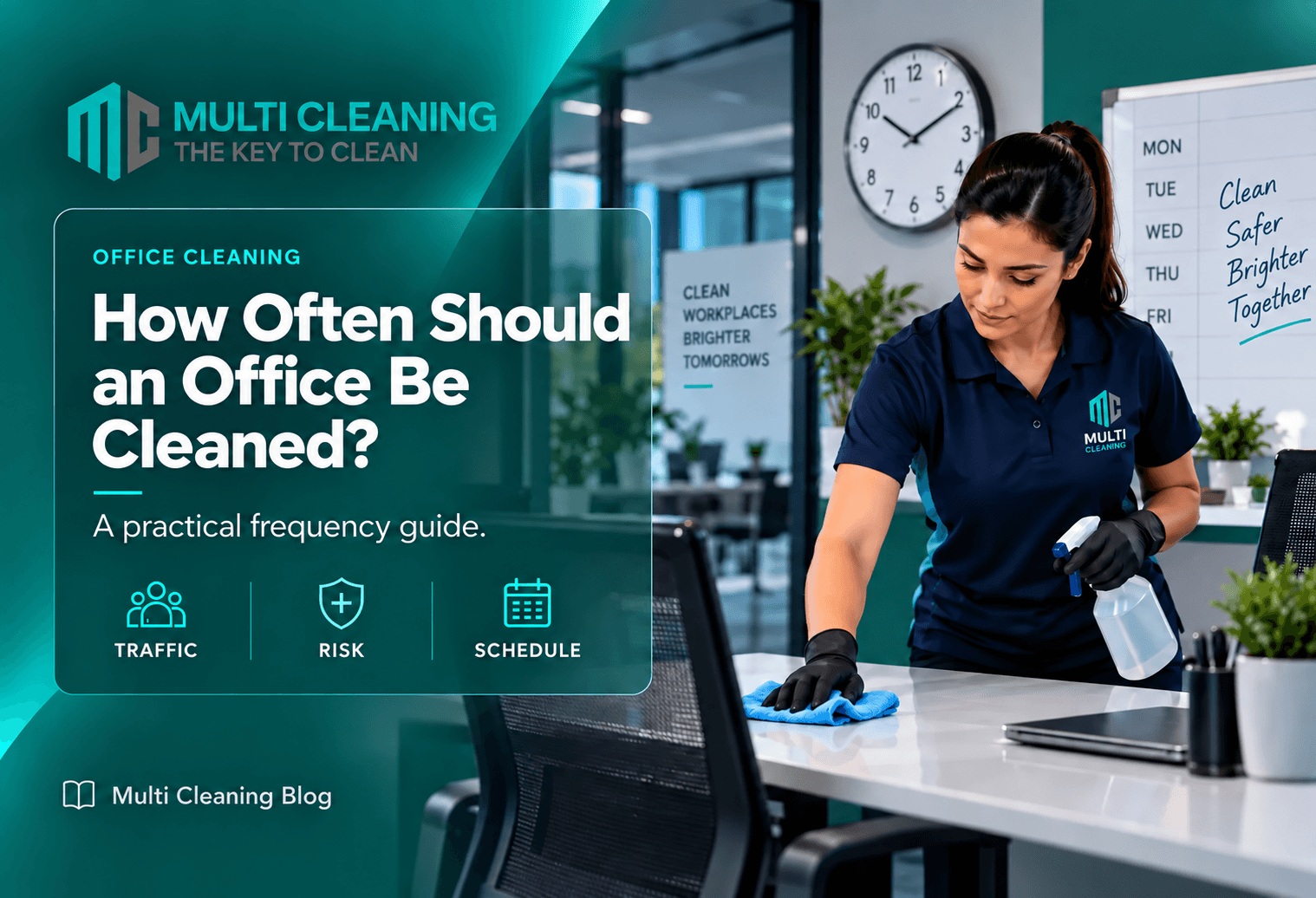 How Often Should an Office Be Professionally Cleaned? A Practical Frequency Guide
