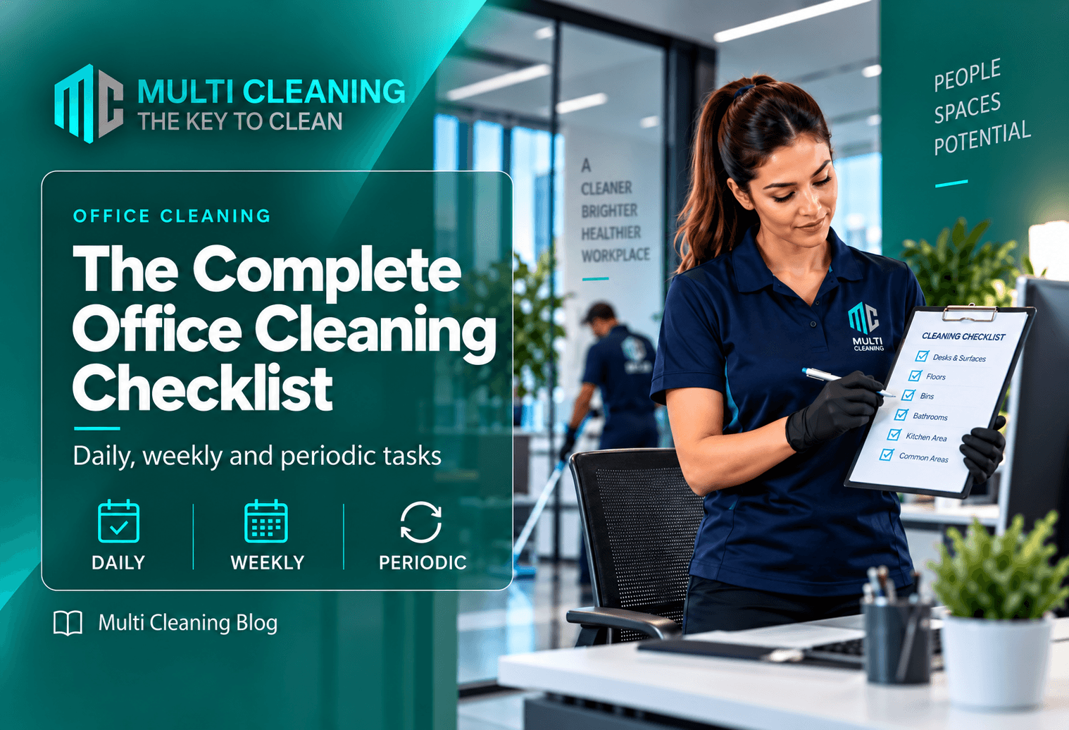 The Complete Office Cleaning Checklist: Daily, Weekly and Periodic Tasks