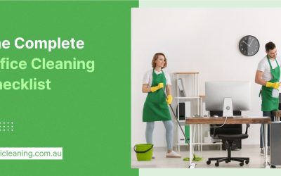 Office cleaning checklist