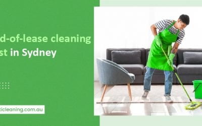 end of lease cleaning cost