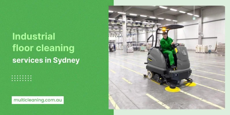 industrial floor cleaning