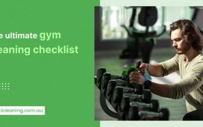 gym cleaning checklist