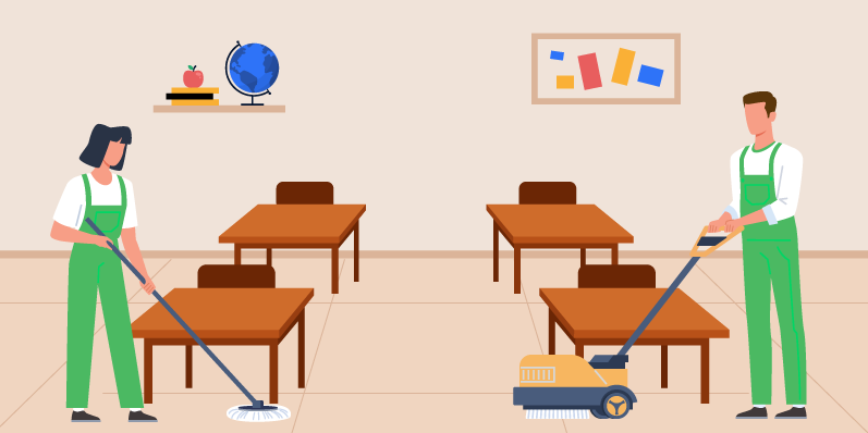 school cleaning services in sydney