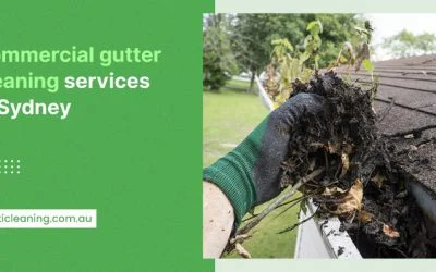 commercial gutter cleaning in Sydney
