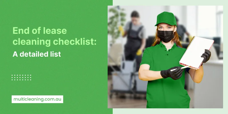 End of lease cleaning checklist