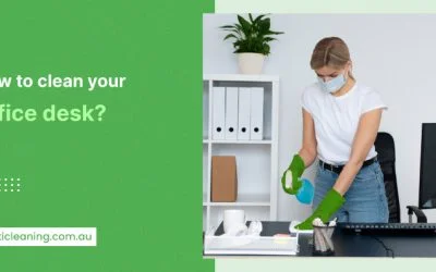 How to clean your office desk