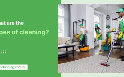 Types of cleaning