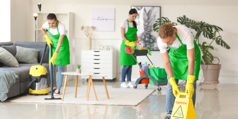 Types of cleaning service