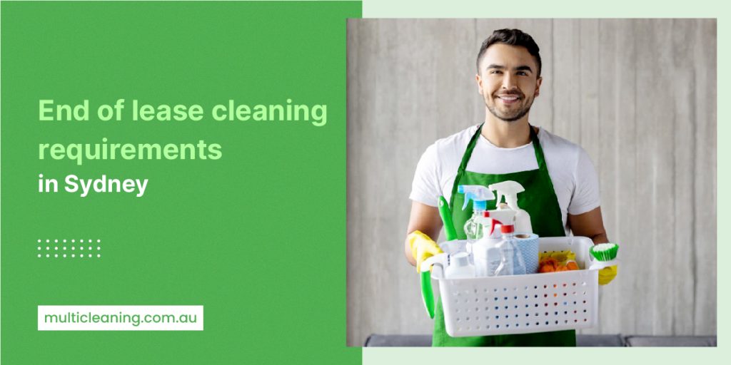 End of lease cleaning requirements
