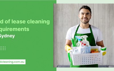 End of lease cleaning requirements