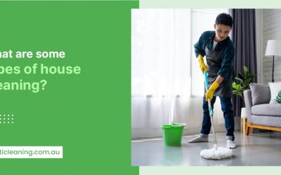Types of house cleaning