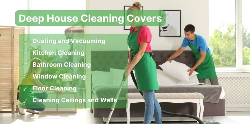 Deep house cleaning in Sydney