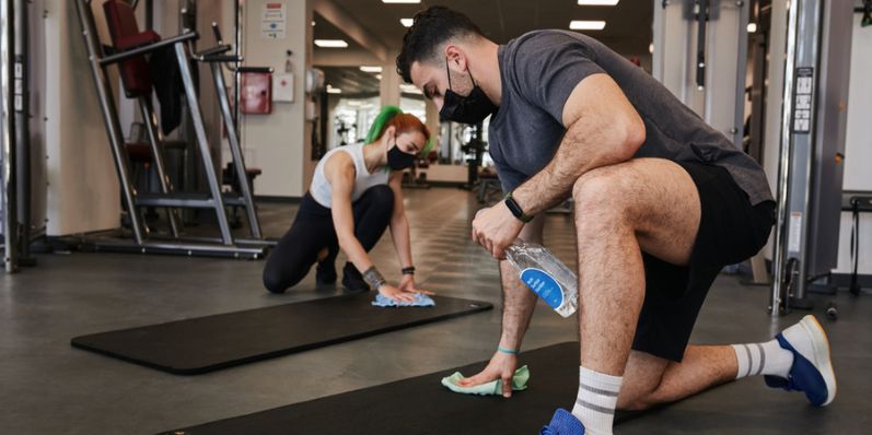 Cleaner for gym mats best sale