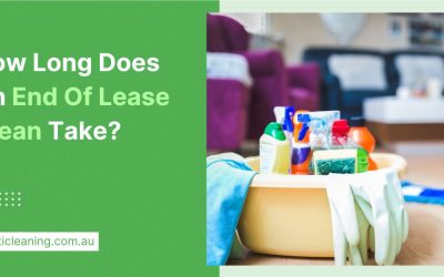 How long does an end of lease clean take