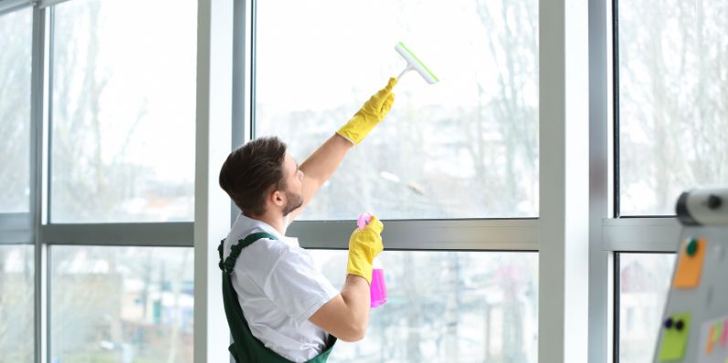 Included in window cleaning
