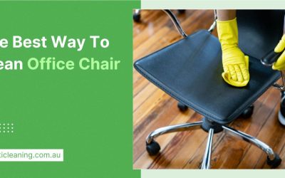 best way to clean office chair