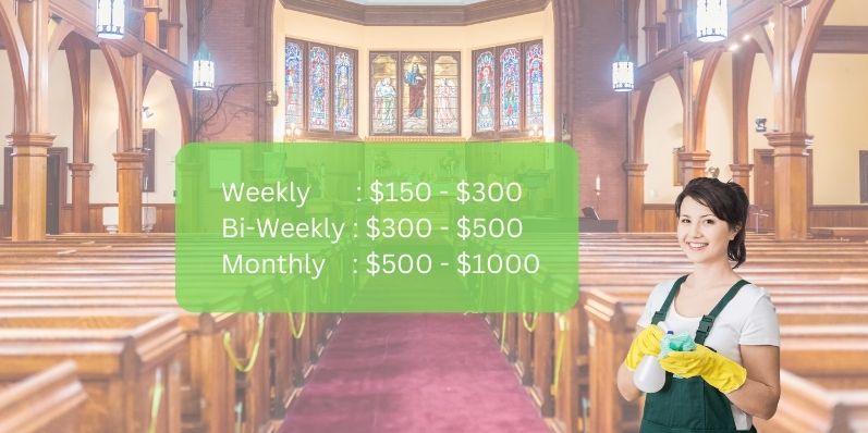 Church cleaning prices Sydney
