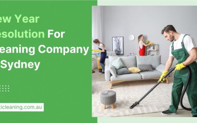 New year resolution for cleaning company in Sydney