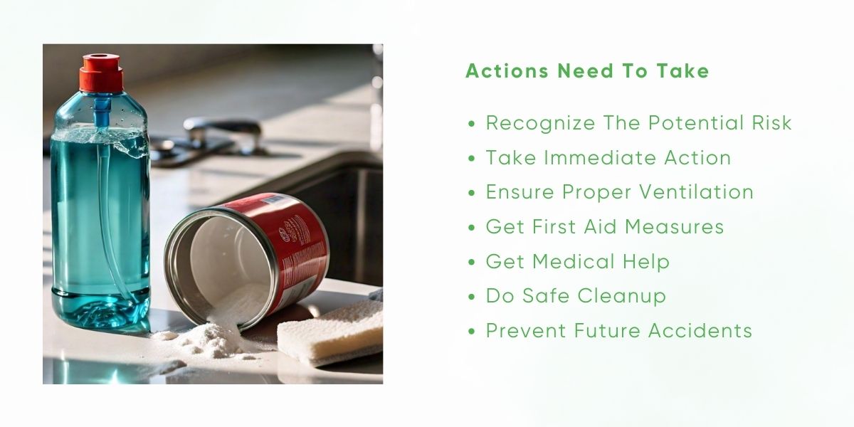 Things To Do If You Mix Cleaning Products Accidently